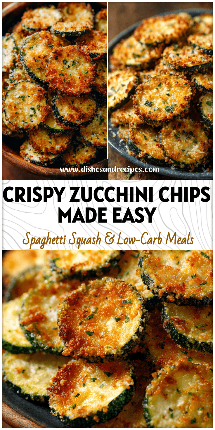 Crispy Baked Parmesan Zucchini Chips – Easy & Healthy Snack